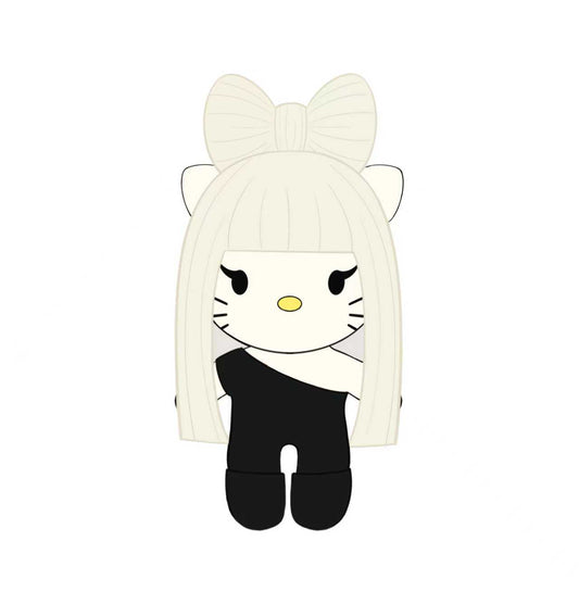 Cherry Boom Kitty Sticker