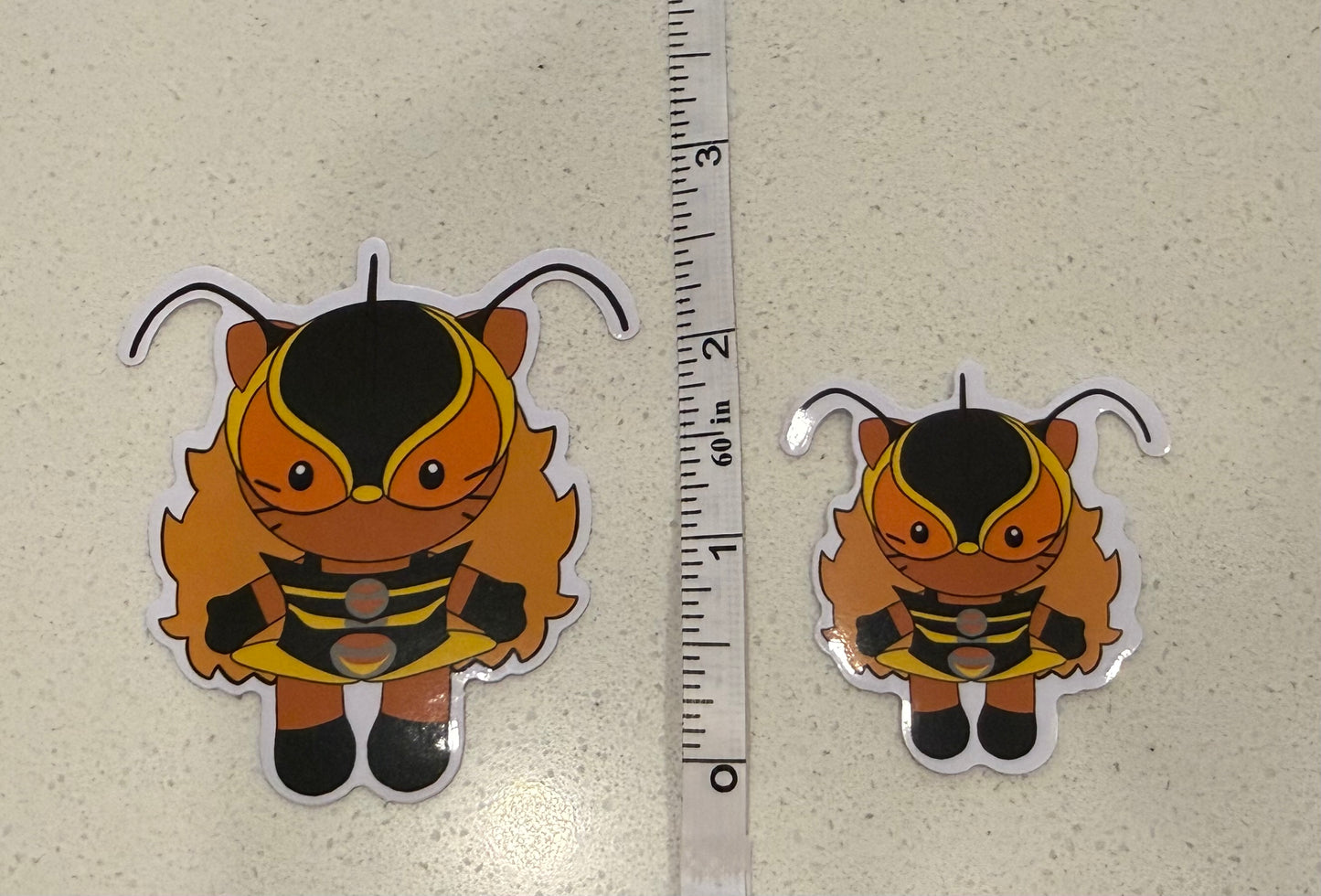 Queen Bee Kitty Mini Sticker