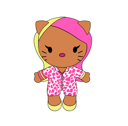 Boomin' System Kitty Sticker